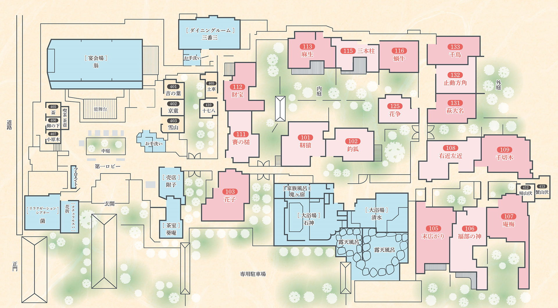 View Inn Map